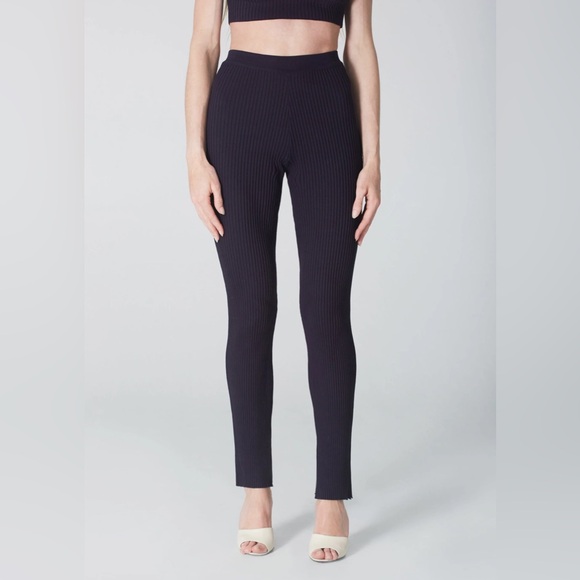 Uncle Studio Split hemmed pants navy size S - Picture 2 of 2